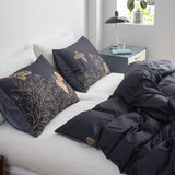 Valora Midnight Butterfly Duvet Cover | 3pcs Set
