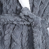 Plush Long Hooded Robe