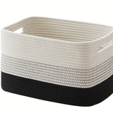 Woven Cotton Rope Storage Basket