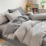 Lustova Cotton Duvet Cover | 3pcs Set