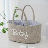 Cotton Rope Baby Caddy Organizer
