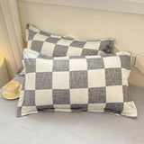 Chateau Checkered Bedding Set | 3pcs Set