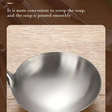 Gleaming Stainless Steel Wooden Utensils | 6Pcs Set
