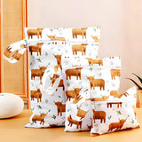 Baby Zoo Safari Print Reusable Wet Dry Bag | 3pcs Set