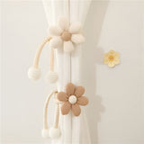 Whimsical Flower Curtain Tie Back