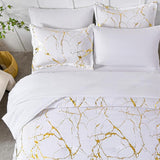 Lux Marble Premium Duvet Cover Set