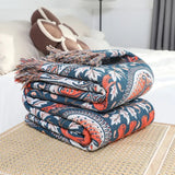 Soft Wander Tusk Cotton Blanket