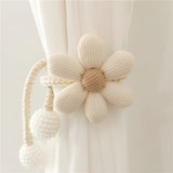 Whimsical Flower Curtain Tie Back