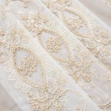 Elyvia Embroidered Classic Sheer Lace Curtain