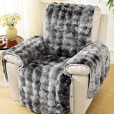 Velvet Plush Recliner Sofa Cover