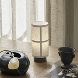 Table Lamp - Elegant Japanese Silk - Stylish Home Decoration