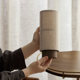 Table Lamp - Elegant Japanese Silk - Stylish Home Decoration