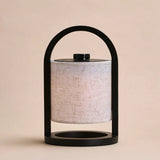 Table Lamp - Stylish Dimmable Wooden Lamp - Rechargeable