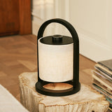 Table Lamp - Stylish Dimmable Wooden Lamp - Rechargeable