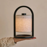 Table Lamp - Stylish Dimmable Wooden Lamp - Rechargeable