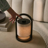 Table Lamp - Stylish Dimmable Wooden Lamp - Rechargeable