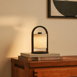 Table Lamp - Stylish Dimmable Wooden Lamp - Rechargeable