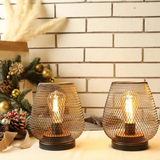 Table Lamp - Wireless LED Metal Lantern