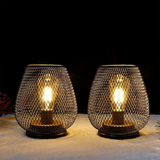 Table Lamp - Wireless LED Metal Lantern