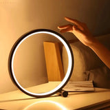 Table Lamp - Minimalistic Round LED - Modern Design