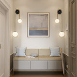 Wall Light - Modern Arch Design with Glass Shade