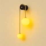 Wall Light - Modern Arch Design with Glass Shade