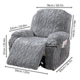 Jacquard Stretch Recliner Sofa Cover