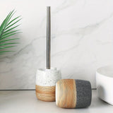 Elegant Bathroom Toilet Brush & Holder Set