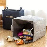 Cozy Cube Laundry Basket