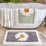 Fleur Plush Floral Bath Mat