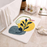 Floral Non-Slip Bathmat