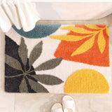 Floral Non-Slip Bathmat
