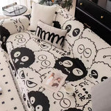 Gremlin Cartoon Chenille Sofa Cover