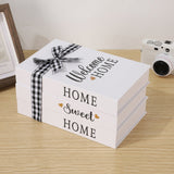 Inspiré Rustic Book Stack Home Shelf Decor
