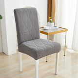 Jacquessa Elastic Jacquard Chair Cover