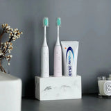 Couple Resina Toothbrush Holder