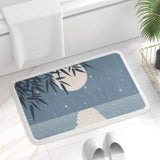 Night Sky Absorbent Bath Mat