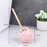 Nordic Creative Ceramic Toilet Brush