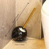 Nordic Creative Ceramic Toilet Brush