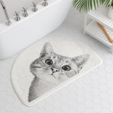Peeping Kitty Bath Mat