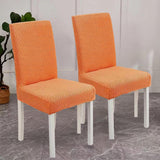 Sylva Jacquard Velvet Stretch Dining Chair Cover