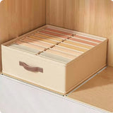 Modern Gray Linen Storage Container