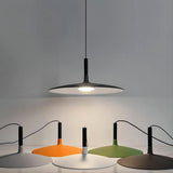 Pendant Light - LED Flat Modern Design - Slim Ceiling Light
